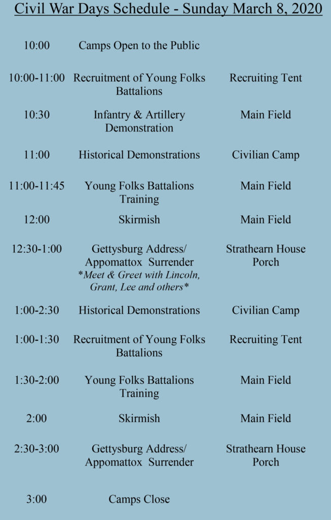 March 8th Program